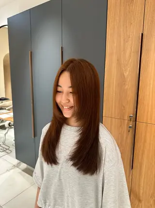 カラー 大前 ほのかのヘアスタイル