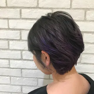 ショート カラー 上尾/ママ美容師🫧 𝐌𝐞𝐢のヘアスタイル