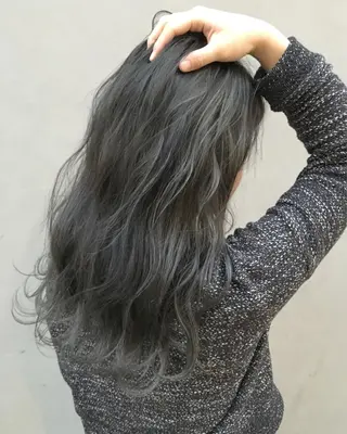 ロング カラー 【美髪矯正】【スト カール】小野村翔太のヘアスタイル