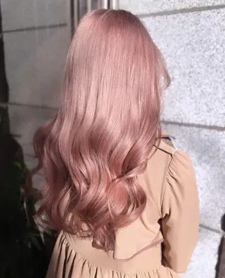 セミロング カラー パーマ ヘアアレンジ newi grande 横浜店のヘアスタイル