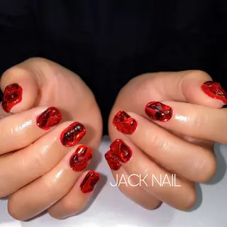 ネイル JACK NAIL 💜Ayakaのネイルデザイン