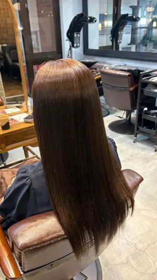 ロング りん/神楽坂 English okのヘアスタイル