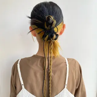 ヘアアレンジ 小笠原 未来のヘアスタイル