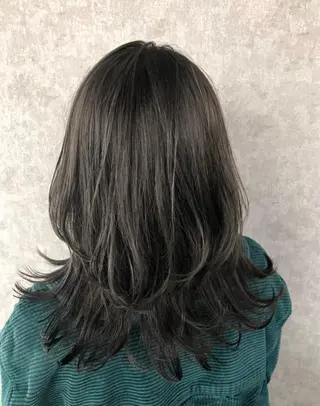 セミロング ショート、韓国メンズ ヘアのかつらぎのヘアスタイル