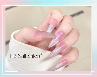 ロング H3 ネイル サロンのネイルデザイン
