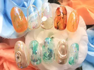 ネイル つきかわ ともみのネイルデザイン