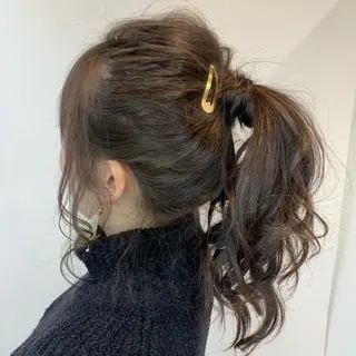 カラー 艶カラー ⭐️田中真緒のヘアスタイル