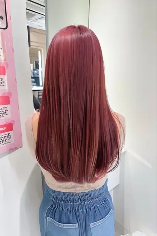 カラー 💕暖色カラー /ピンク/あゆり💕のヘアスタイル