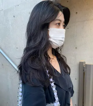 ロング パーマ ボブ／レイヤー／艶 🦕risa  森下のヘアスタイル