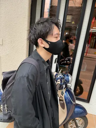 パーマ メンズ yoshi （髙橋）のヘアスタイル