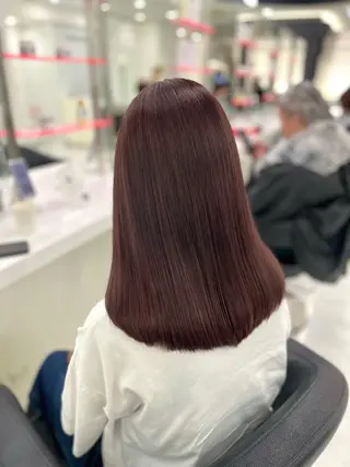 ロング 渋谷🥇透明感カラー 特化美容師のヘアスタイル