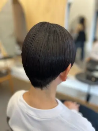 ショート 【予防美容特化】青山 真輔/髪質改善メテオのヘアスタイル