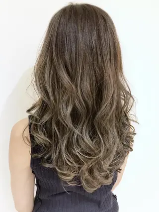 セミロング カラー ハイライト/髪質改善 ✂️十河祐輝のヘアスタイル