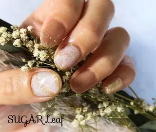 ネイル SUGAR Leafのネイルデザイン