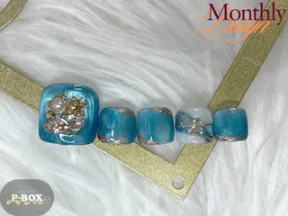 ネイル P-BOX所属・NENE／Insta p_box_neneのネイルデザイン