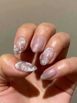 ミディアム cattleya nailのネイルデザイン