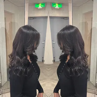 ロング カラー レイヤー/ボブ/ ミニボブ/AOIのヘアスタイル