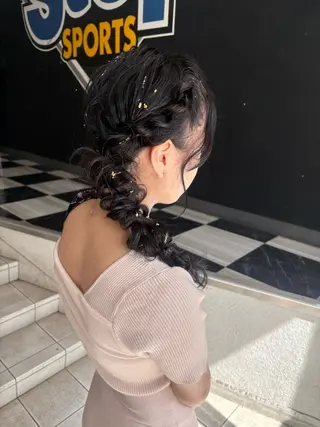 ヘアアレンジ 小板橋 菜月のヘアスタイル