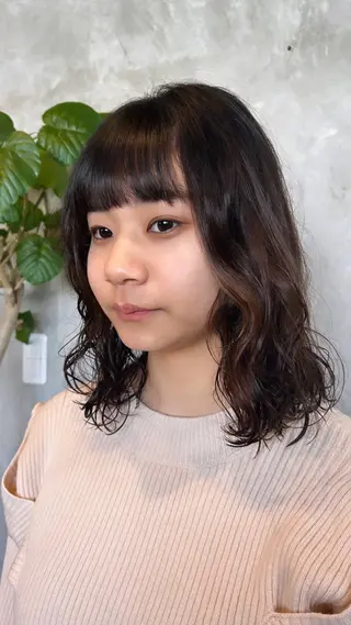 ミディアム botan🎧♩ akaneのヘアスタイル