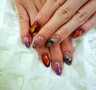 ネイル 河野ちえ (雑誌掲載サロン)のネイルデザイン