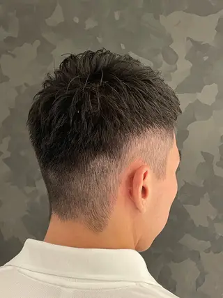 ショート 前谷 隆太のヘアスタイル