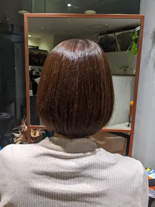 ミディアム over two所属・over two  藤が丘のヘアスタイル