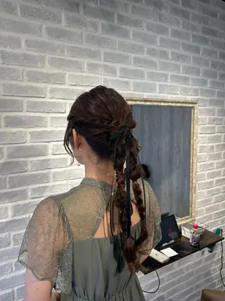 ロング ヘアアレンジ OZ designmarket所属・西船橋/唐澤 若菜𓂃 𓈒𓏸のヘアスタイル
