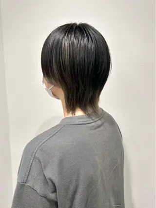 ショート カラー レイヤー ハイトーン 暖色⭐︎KANAKOのヘアスタイル