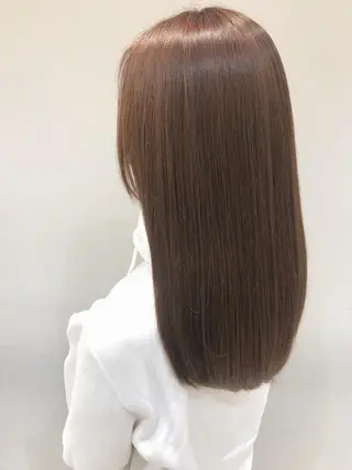 ロング カラー 韓国ヘア🍒渡辺 咲🍒のヘアスタイル