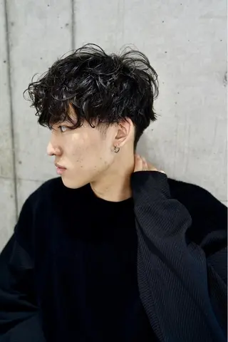 メンズ 柳下 涼のヘアスタイル