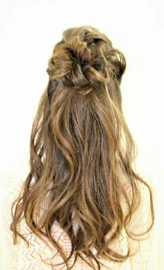 ヘアアレンジ ロング カラー LAMP HAIR  ランプヘアー所属・徳永 博志のヘアスタイル