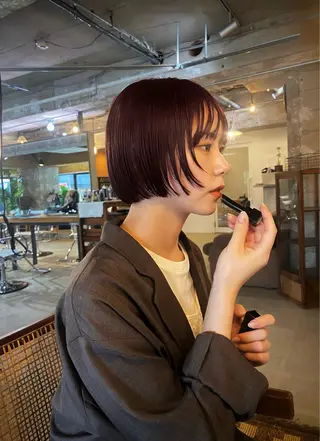 ショート カラー GATTACA所属・KEI gattacaのヘアスタイル