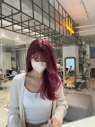 ロング カラー loely 💞miyuのヘアスタイル