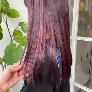 ロング カラー かとう ななね 🪷⸝꙳.⋆のヘアスタイル