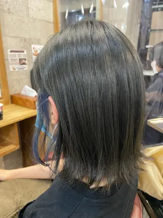 ミディアム カラー Hair resort Aiのヘアスタイル