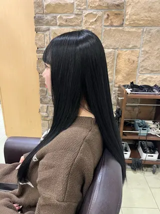 ロング カラー だいじゅ/パーマ/ メンズカット/カラーのヘアスタイル