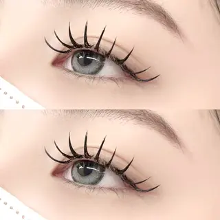 マツエク・マツパ 横浜 *束感まつ毛* 🐰はま🐰のマツエク・マツパデザイン