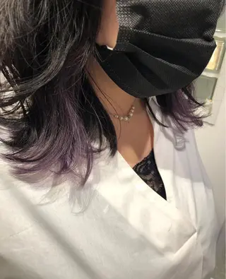 カラー 京都美容師 塩のヘアスタイル