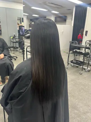 ロング カラー 透明感うる艶カラー 🤍吉島環のヘアスタイル