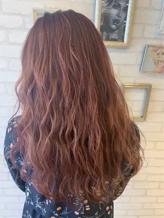 ロング カラー Gain池下 レディースのヘアスタイル