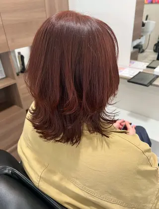 ミディアム 透明感/レイヤー💎 髪質改善/希美のヘアスタイル