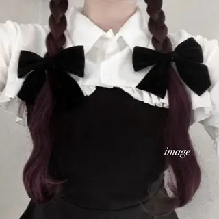 カラー ガーリー♡女の子っぽ ヘア♡ピンクカラー♡のヘアスタイル
