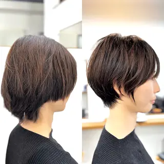 ショート カラー 表参道【髪質改善】 宮嶋勇太のヘアスタイル