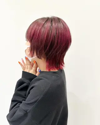 ショート カラー メンズパーマ/ スパイキー/神田正紀のヘアスタイル