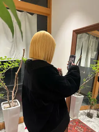 ショート カラー Journey所属・政木 きららのヘアスタイル