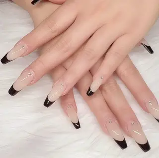 ロング COSMOS なののネイルデザイン
