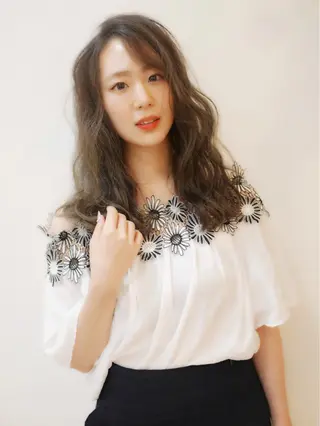 ロング カラー Lucet所属・糸井 一輝のヘアスタイル