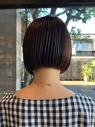 ショート 赤み消しカラー 🩵かりんのヘアスタイル