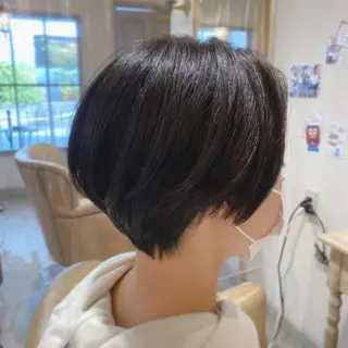 ショート メンズパーマ 西條真治のヘアスタイル