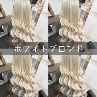 ロング カラー エクステ💖艶カラー ,ハイトーン/あいかのヘアスタイル